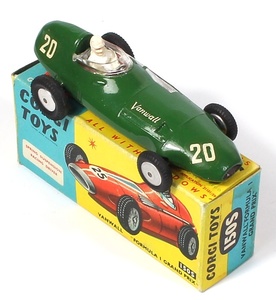 Corgi Toys  150 Vanwall Racing Car Name RN#1 Decals Set 