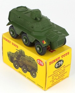 Dinky toys armoured personnel carrier on sale