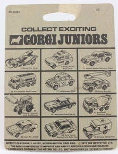 Corgi juniors 69 w7621