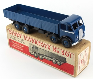 Dinky 501 foden wagon blue x53