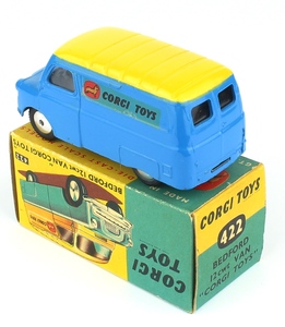 Corgi 422 bedford van x721