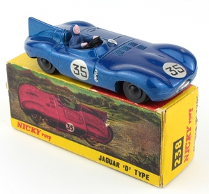 Nicky 238 jaguar d type x88