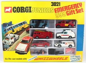 Corgi juniors 3021 emergency gift set x116