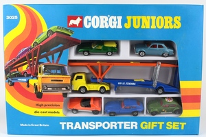 Corgi juniors gift set 3025 transporter x118