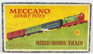 Dinky 19 mixed goods train set x125