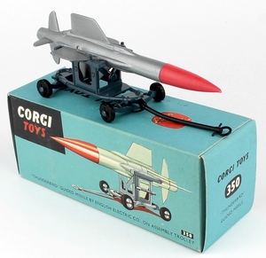 Corgi 350 thunderbird guided missile x225