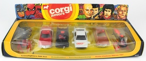 Corgi juniors 3021 crime fighters gift set x242