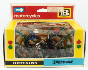 Britains 9684 speedway motor cycles x271