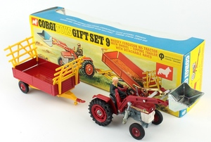 Corgi gift set 9 tractor trailer x280
