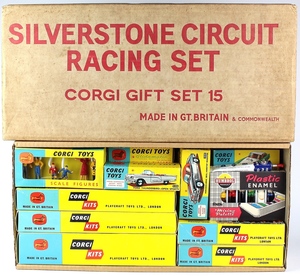 Corgi gift set 15 silverstone x300a