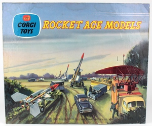 Corgi rocket age display x301