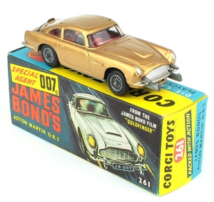 Corgi 261 james bond aston x380