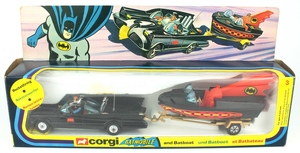 Corgi gift set 3 batmobile batboat x391