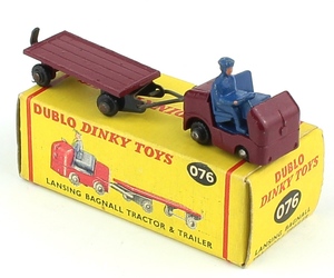 Dinky 076 lansing tractor trailer x402