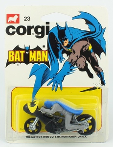 Corgi juniors 23 batbike x442