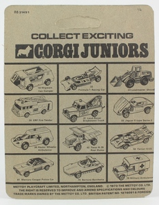 Corgi juniors 78 batcopter x4431