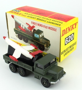 Dinky 620 berliet missile launcher x458