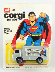 Corgi 50 daily planet van x486