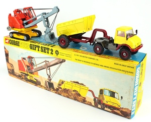 Corgi gift set 2 mercedes goose dumper x5281