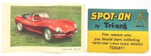 Spot on 107 jaguar xkss x5614