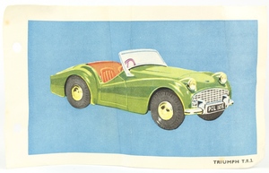 Spot on 108 triumph tr3 x6093