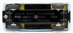 Dinky 199 austin somerset saloon x6912