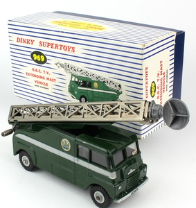 Details about   Dinky 969 BBC TV Transmitter Van Reproduction Paraboloid Dish and Base 