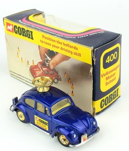 Corgi 400 vw 1300 motor school car auto ecole x757