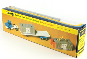 Corgi 1107 container truck united states x7721