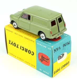 Corgi 450 austin mini van x7991