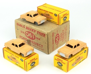 Dinky trade box 061 ford prefect x841