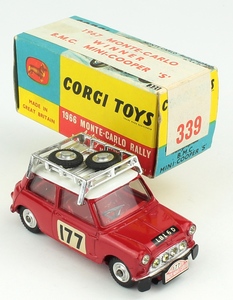 Corgi 339 1967 monte carlo mini x890
