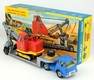 Corgi gift set 27 machinery carrier priestman cub shovel x908