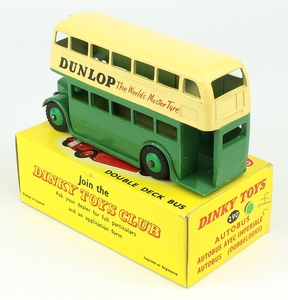 Dinky 290 dunlop bus x9351