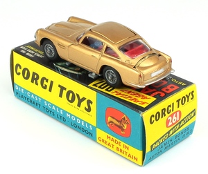 Corgi 261 james bond aston martin x9661