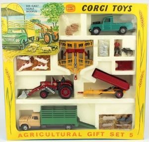 Corgi gift set 5 agricultural x992