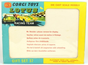 Corgi gift set 37 lotus racing x991