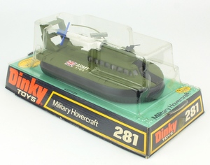 Dinky 281 military hovercraft yy4