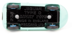 Dinky 238 d type jaguar yy72