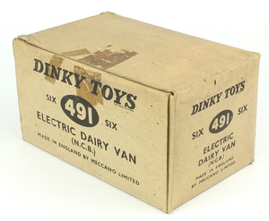 Trade box dinky 491 job's dairy van yy11