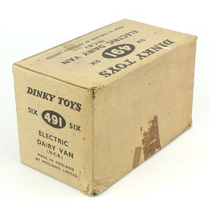 Trade box dinky 491 job's dairy van yy115