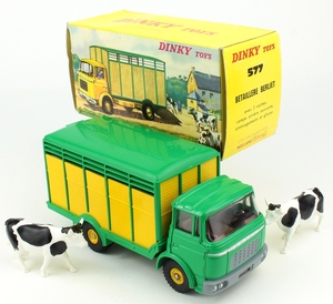 French dinky 577 berliet livestock truck yy32