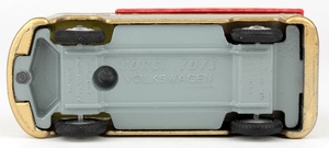 Corgi 431 vw pick up gold yy602