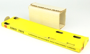 Corgi 1131 carrimore detachable axle machinery carrier yy753