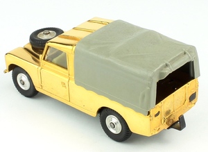 Corgi 438 landrover gold plated yy811