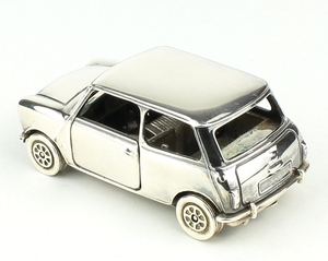 Corgi 200 british leyland mini silver yy1251