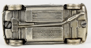 Corgi 200 british leyland mini silver yy1252