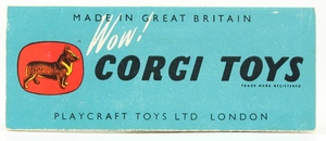 Corgi 453 walls commer van yy1433a