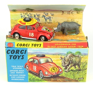 Corgi 256 vw safari rhino yy161