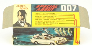 Corgi 261 james bond aston martin yy2395